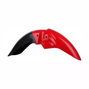 Front Mudguard Red for Hero Passion Pro Type 2