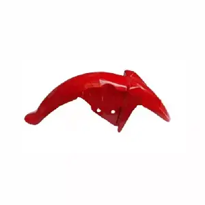 Red Front Mudguard for Suzuki Hayate