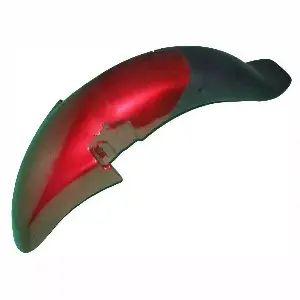Front Mudguard Red for TVS Victor