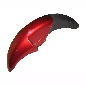 Red Golden Front Mudguard Bajaj Platina 125 NM