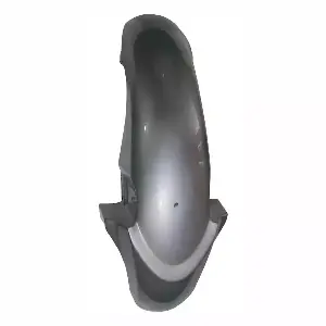 Front Mudguard Silver Red for Hero HF Deluxe