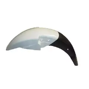 Front Mudguard White for TVS Star City