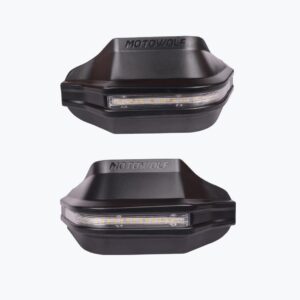 Motorcycle Handguard DRL Black 702