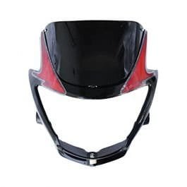 Headlight Mask for Hero Glamour 2010 BK Red