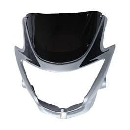 Headlight Mask for Hero Glamour ASFS 2010 Silver