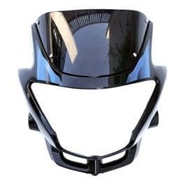 Headlight Mask for Hero Glamour New Model BK Blue