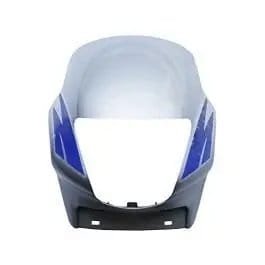 Headlight Mask for Hero Passion Plus Lite Silver Blue