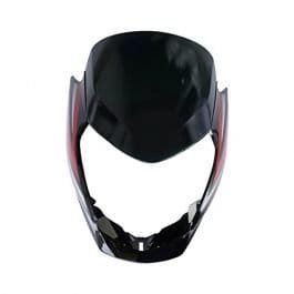 Headlight Mask for Hero Passion X Pro BK Red