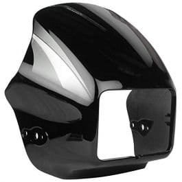 Headlight Mask for Hero Splendor New Model Black