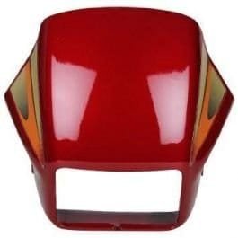 Headlight Mask for Hero Splendor New Red