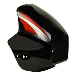 Headlight Mask for Hero Splendor Plus BS6 BK Red