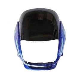 Headlight Mask for Hero Super Splendor A V Blue