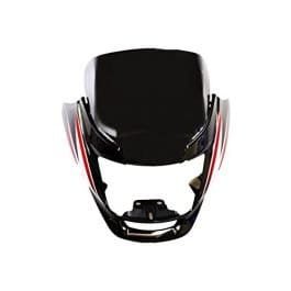 Headlight Mask for Hero Super Splendor BKRED