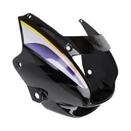 Headlight Mask for Hero Super Splendor New BK Blue