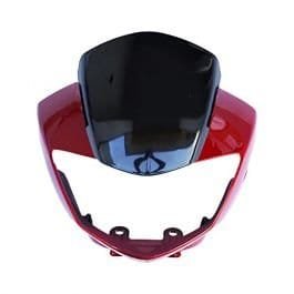Headlight Mask for TVS Apache Red