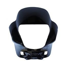 Headlight Mask for TVS Centra Black