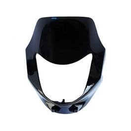Headlight Mask for TVS Fiero F2 Black