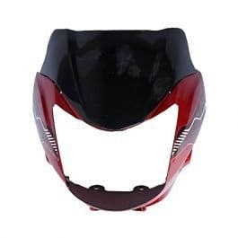 Headlight Mask for TVS Phoenix Red