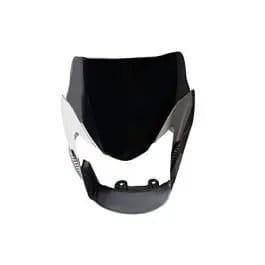 Headlight Mask for TVS Phoenix White Red