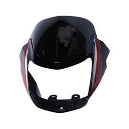 Headlight Mask for TVS Star City 110cc ES BK Red
