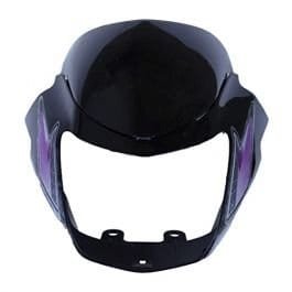Headlight Mask for TVS Star City New Black