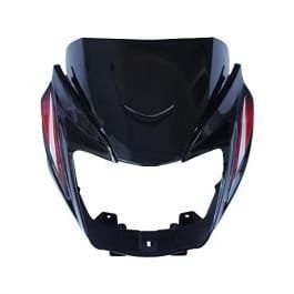 Headlight Mask for TVS Star City Plus BK Red