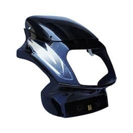 Headlight Mask for TVS Victor GL Black