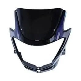 Head Light Mask for Hero Glamour O M BK Blue