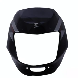 Headlight Visor Mask for Bajaj CT 100 Deluxe Black Red