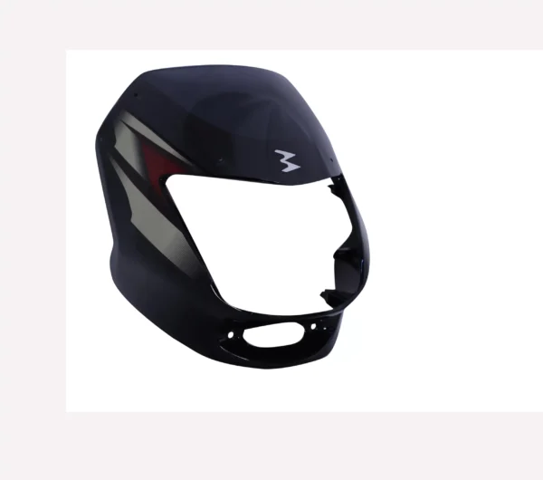 Headlight Mask Bajaj CT100 ES Black Red
