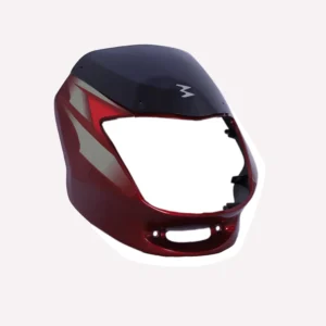 Headlight Visor Mask for Bajaj CT100 ES Red