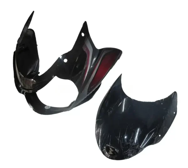 Headlight Mask Bajaj Discover 100cc Black Purple