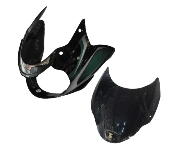 Headlight Mask for Bajaj Discover 100cc Black Green