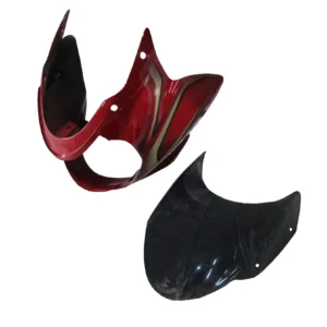 Headlight Mask for Bajaj Discover 100cc Red
