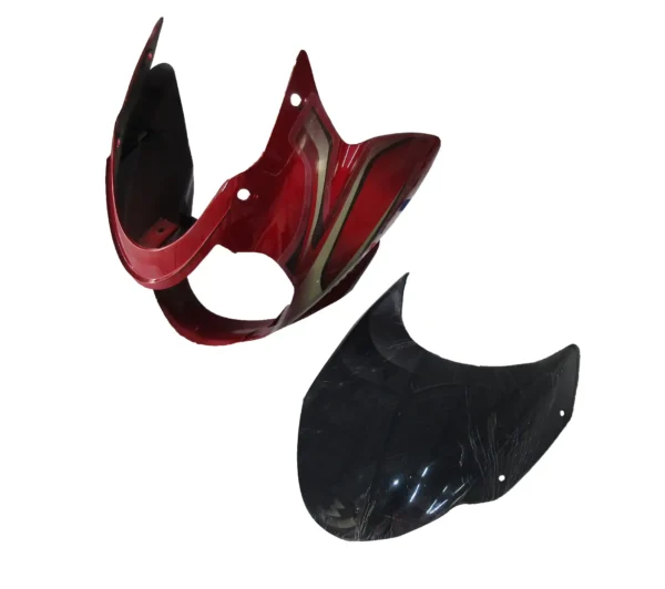 Headlight Mask for Bajaj Discover 100cc Red