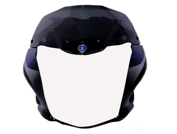 Headlight Visor Bajaj Discover 100m Black Blue