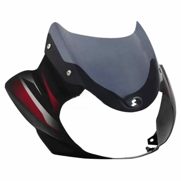 Headlight Mask for Bajaj Discover 125 UG3 Black Red