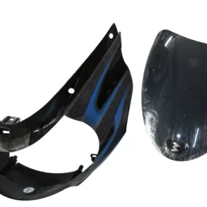 Headlight Visor for Bajaj Discover 135cc Black Blue