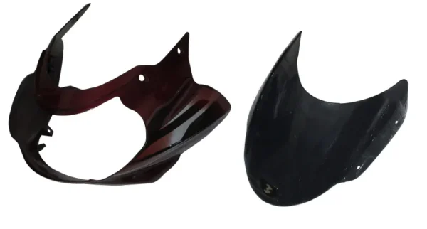 Headlight Visor for Bajaj Discover 135cc Red