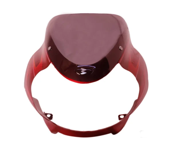 Headlight Visor for Bajaj Discover 135cc Red