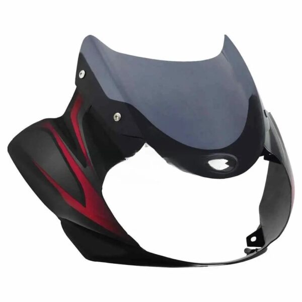 Headlight Mask for Bajaj Discover 125 150 3D Black