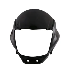 Headlight Visor for Bajaj Platina 100 BS6 Black