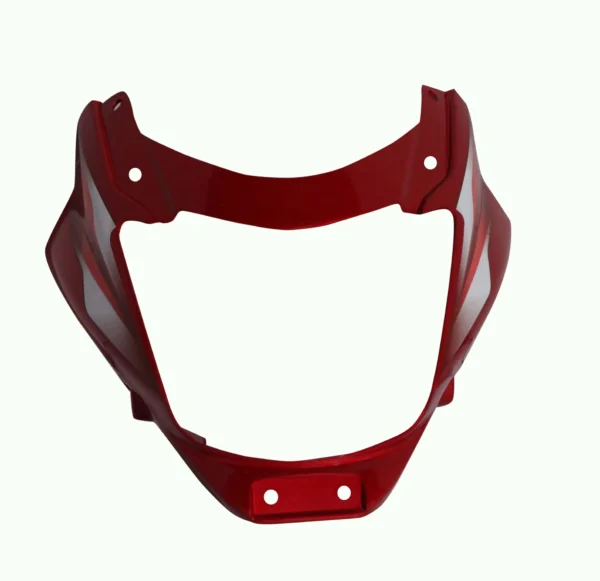 head-light-visor-mask-bajaj-platina-100-bs6-red Head Light Visor for Bajaj Platina 100 BS6 Red
