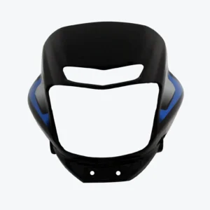 Headlight Visor for Bajaj Platina 110 2019 Black Blue
