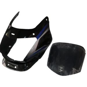 Headlight Mask for Bajaj Platina 125cc Black Blue