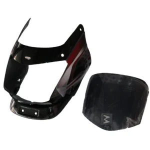 Headlight Visor Bajaj Platina 125cc Black Red