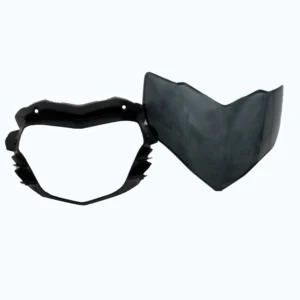 Headlight Visor Mask for Bajaj Pulsar 135cc Black Set