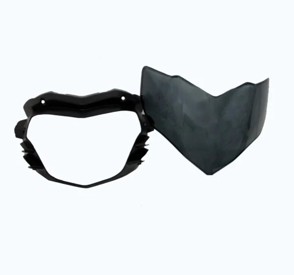 Headlight Visor Mask for Bajaj Pulsar 135 Red
