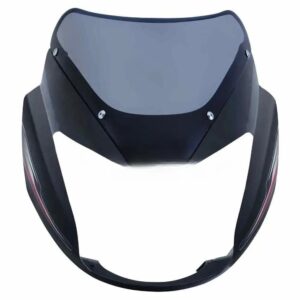 head-light-visor-mask-bajaj-pulsar-150-180cc-dtsi-ug-6-black-metalic Headlight Mask for Bajaj Pulsar 150 180cc Black