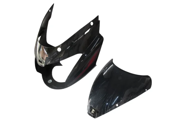 Headlight Visor for Bajaj Pulsar 150 180cc Black Red